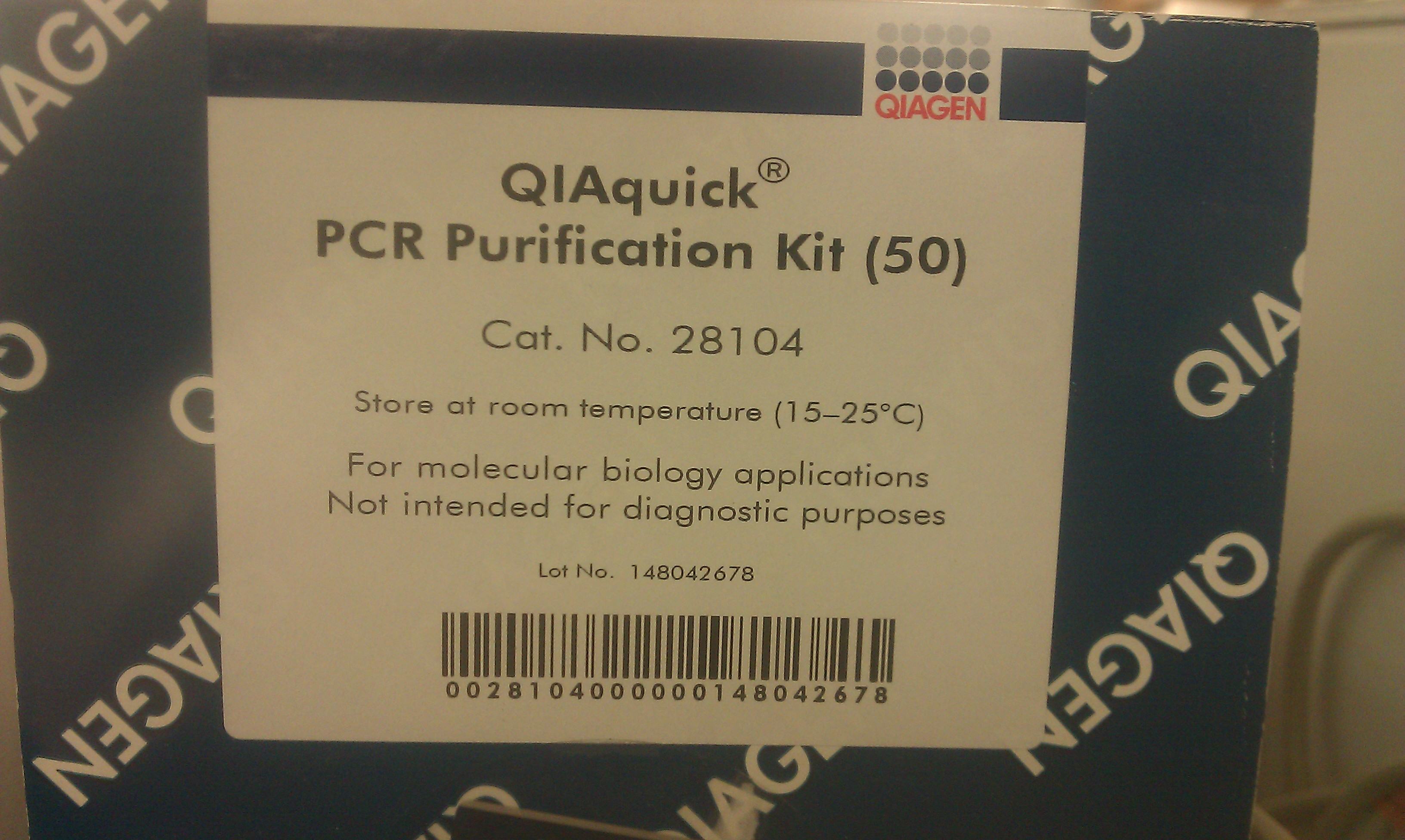 Qiagen Pcr Purification Kit